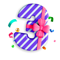 3 deposit bonus